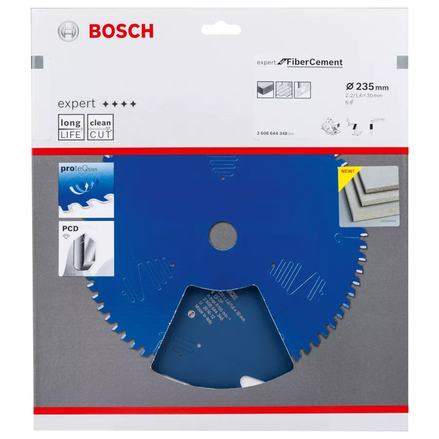 Lame Expert for FiberCement Ø235x30x2,2mm réf. 2 608 644 348 Bosch